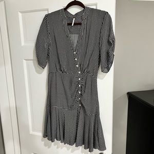 Free People Gingham Dress